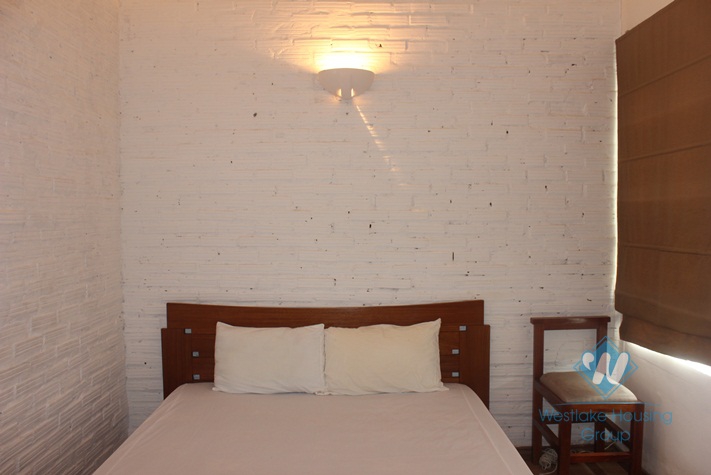 Two bed balcony apartment for rent on To Ngoc Van, Tay Ho, Hanoi